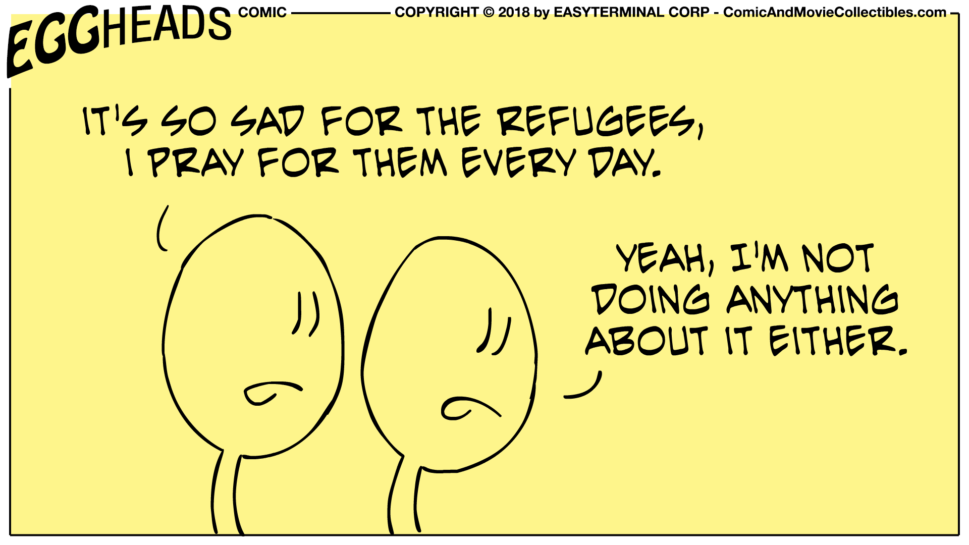 Webcomic Eggheads Comic Strip 025 The Refugees