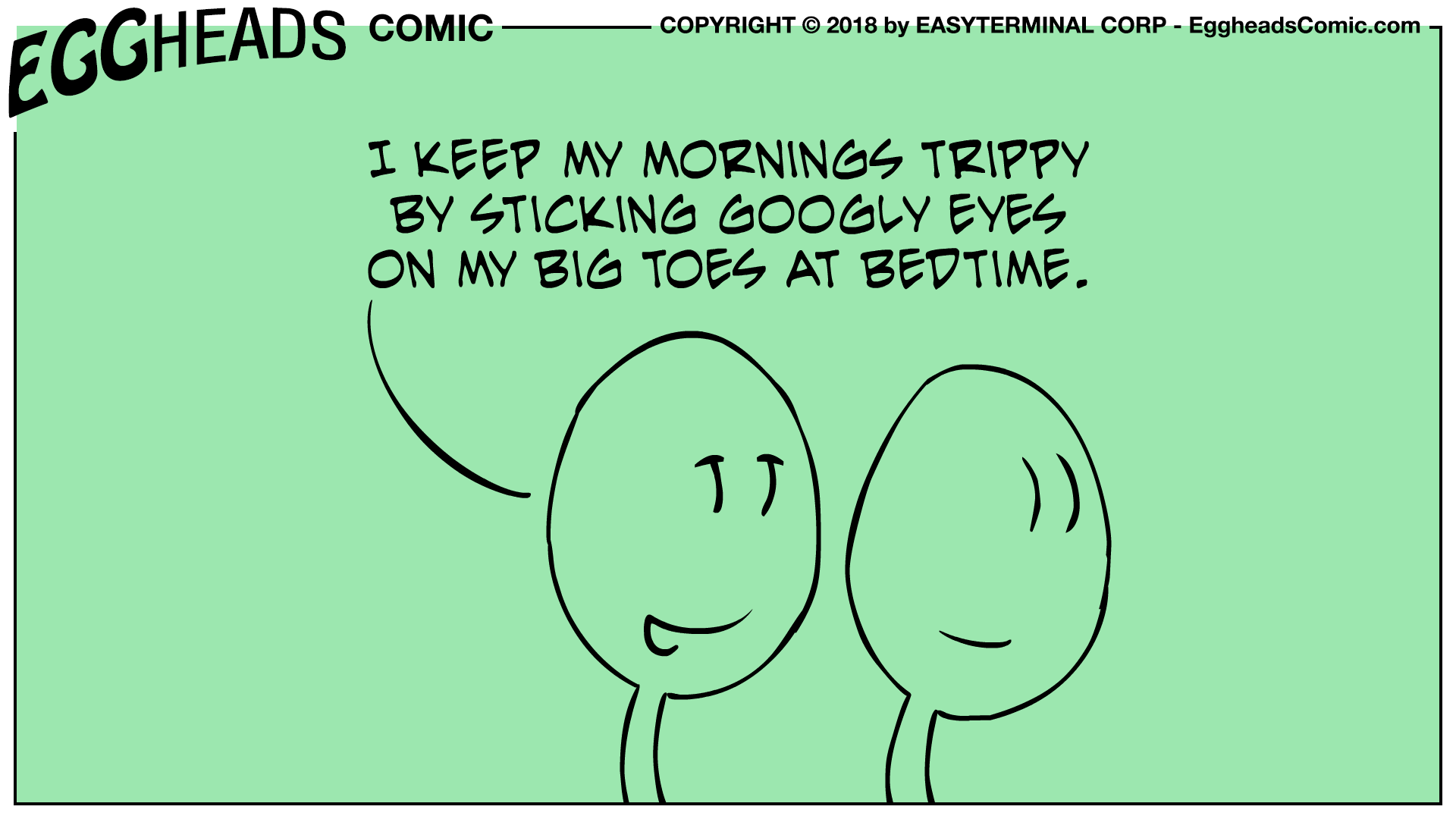 Webcomic Eggheads Comic Strip 075 Mornings