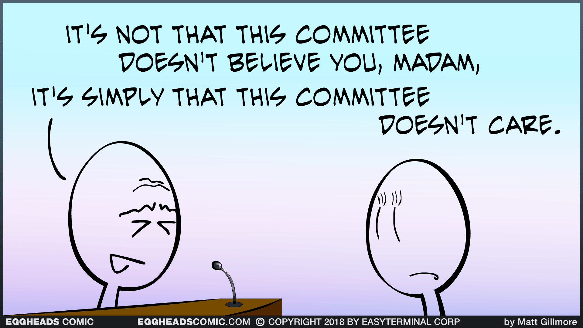 Webcomic Eggheads Comic Strip 127 This Committee