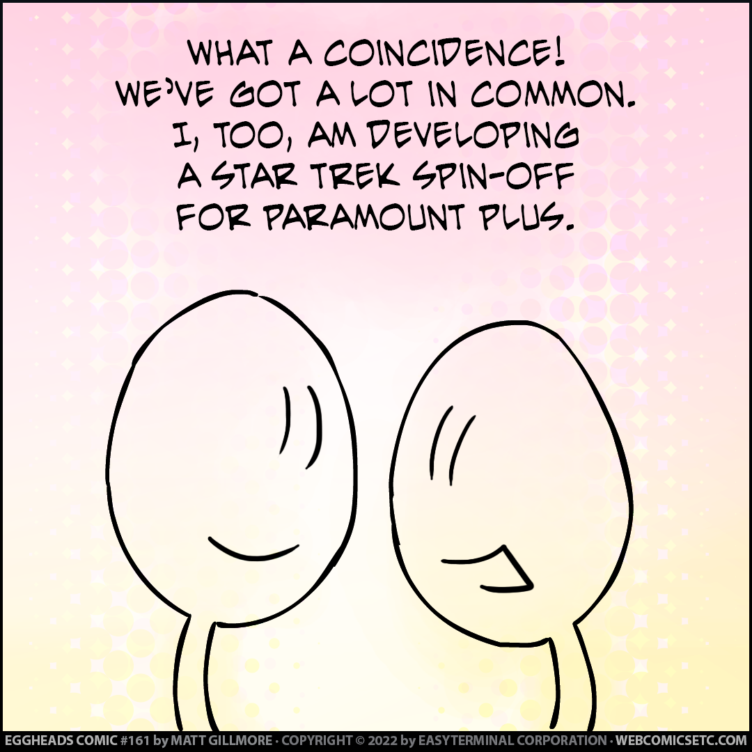 Webcomic Eggheads Comic Strip 161 What A Coincidence